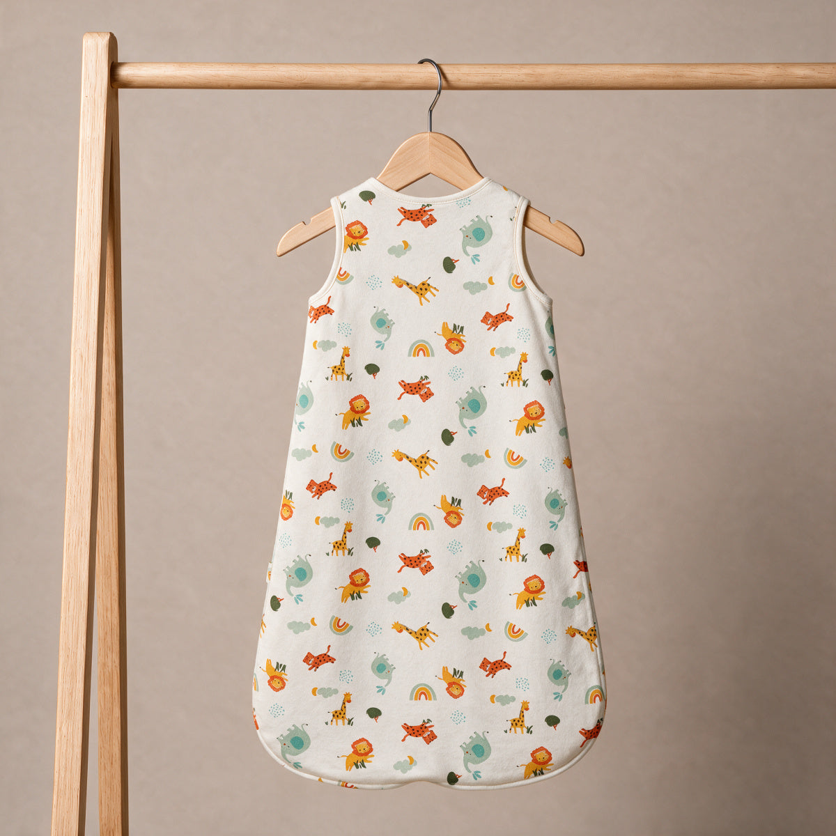 Animal-Print Sleep Bag (White)