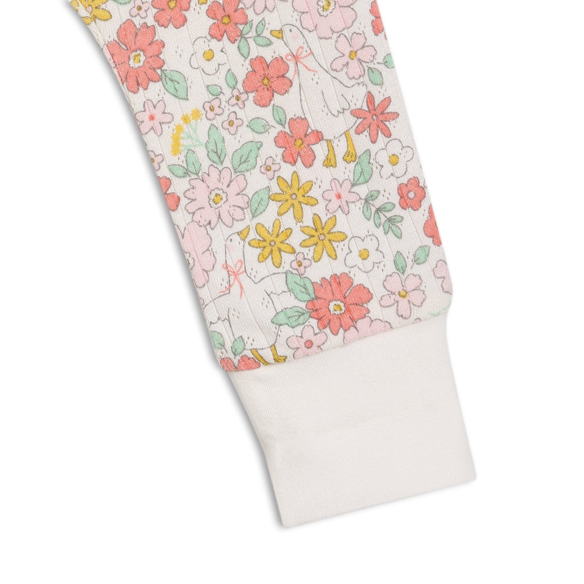 Baby Girls 3pk Floral Printed & Solid Leggings, Multicolour