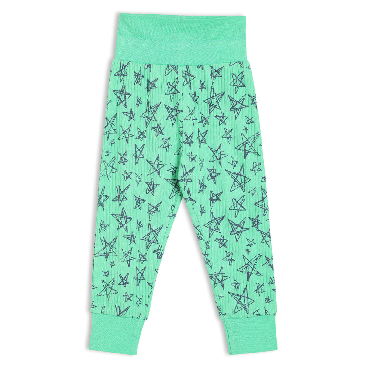 Baby Boys 3pk Printed & Solid Joggers, Multicolour
