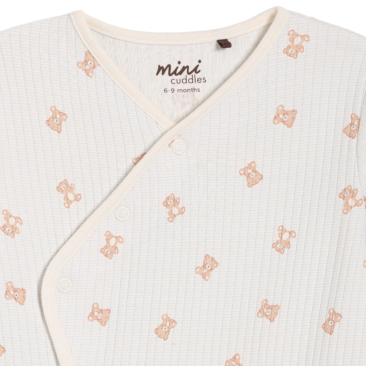 Baby Boys Teddy Print 3pc Essentials Gift Set, Multicolour