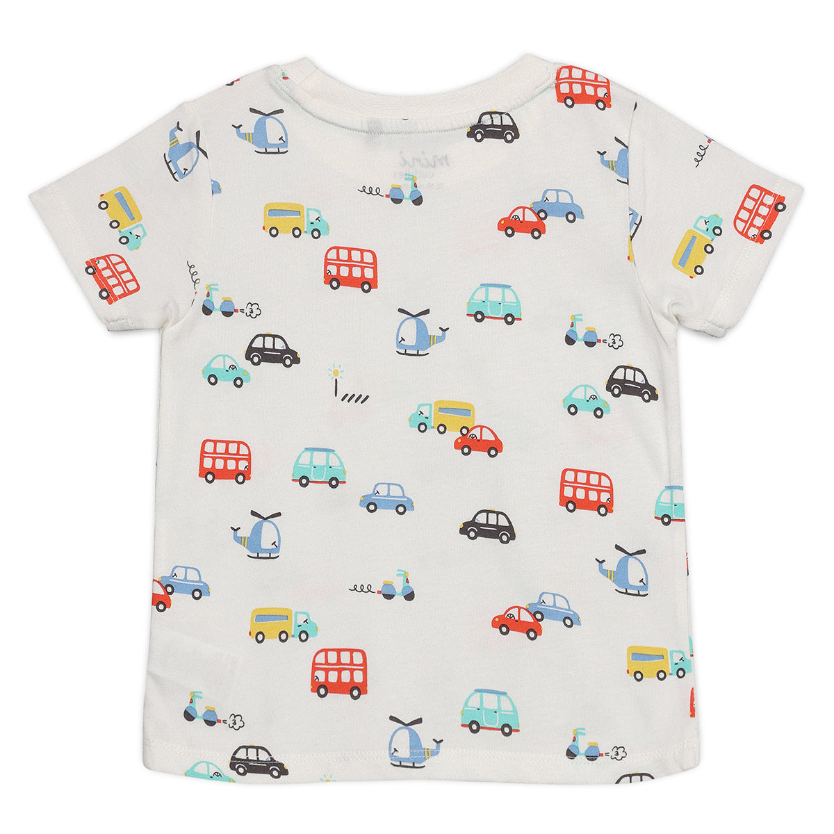 Baby Boys 3pk Printed T-Shirts, Multicolour