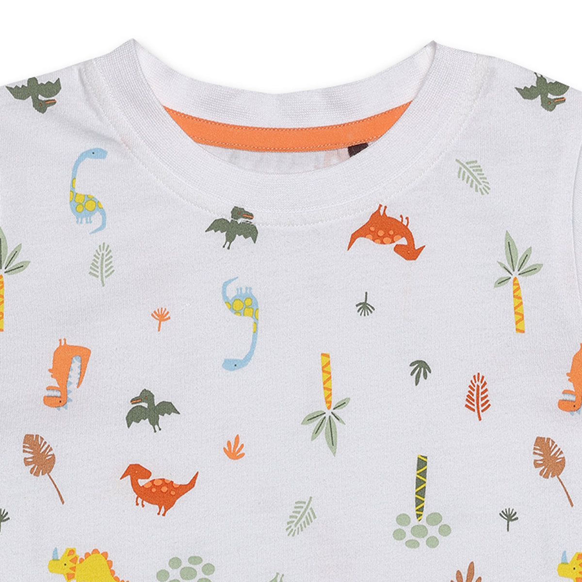 Baby Boys 3pk Dinosaur Print T-Shirts, Multicolour