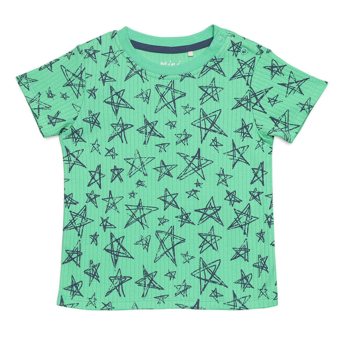 Baby Boys 3pk Printed & Striped T-Shirts, Multicolour