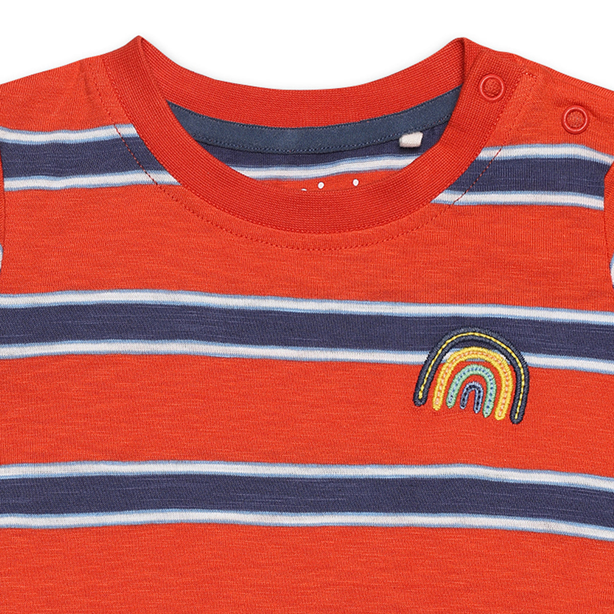 Baby Boys 3pk Printed & Striped T-Shirts, Multicolour