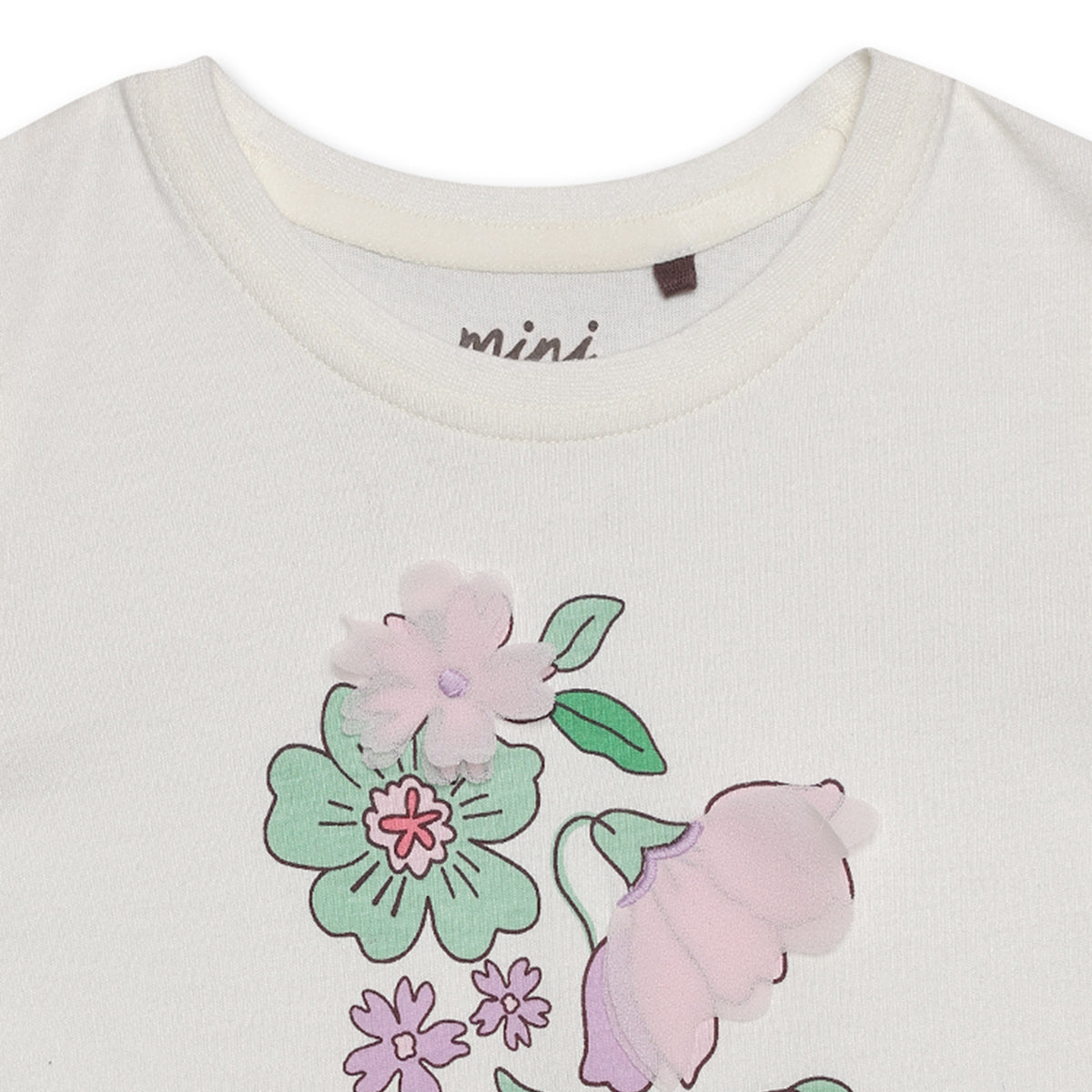 Baby Girls 3pk Floral Printed Tops, Multicolour