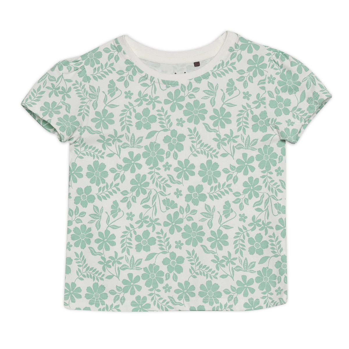 Baby Girls 3pk Floral Printed Tops, Multicolour