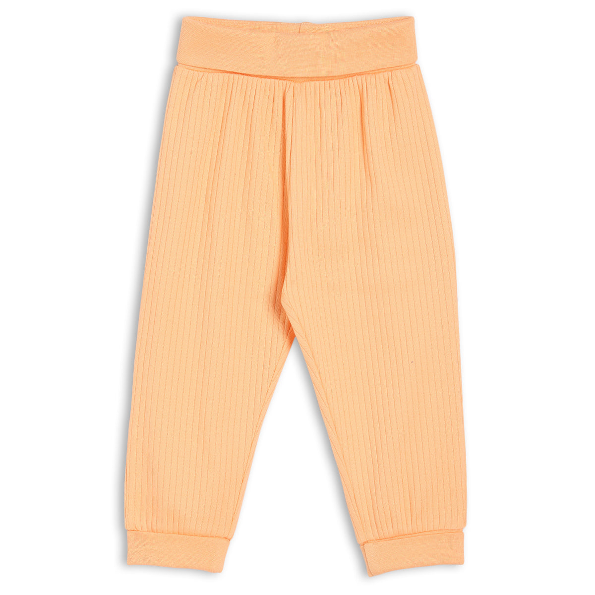 Baby Girls 3pk Fruits Print, Solid And Striped Leggings, Multicolour