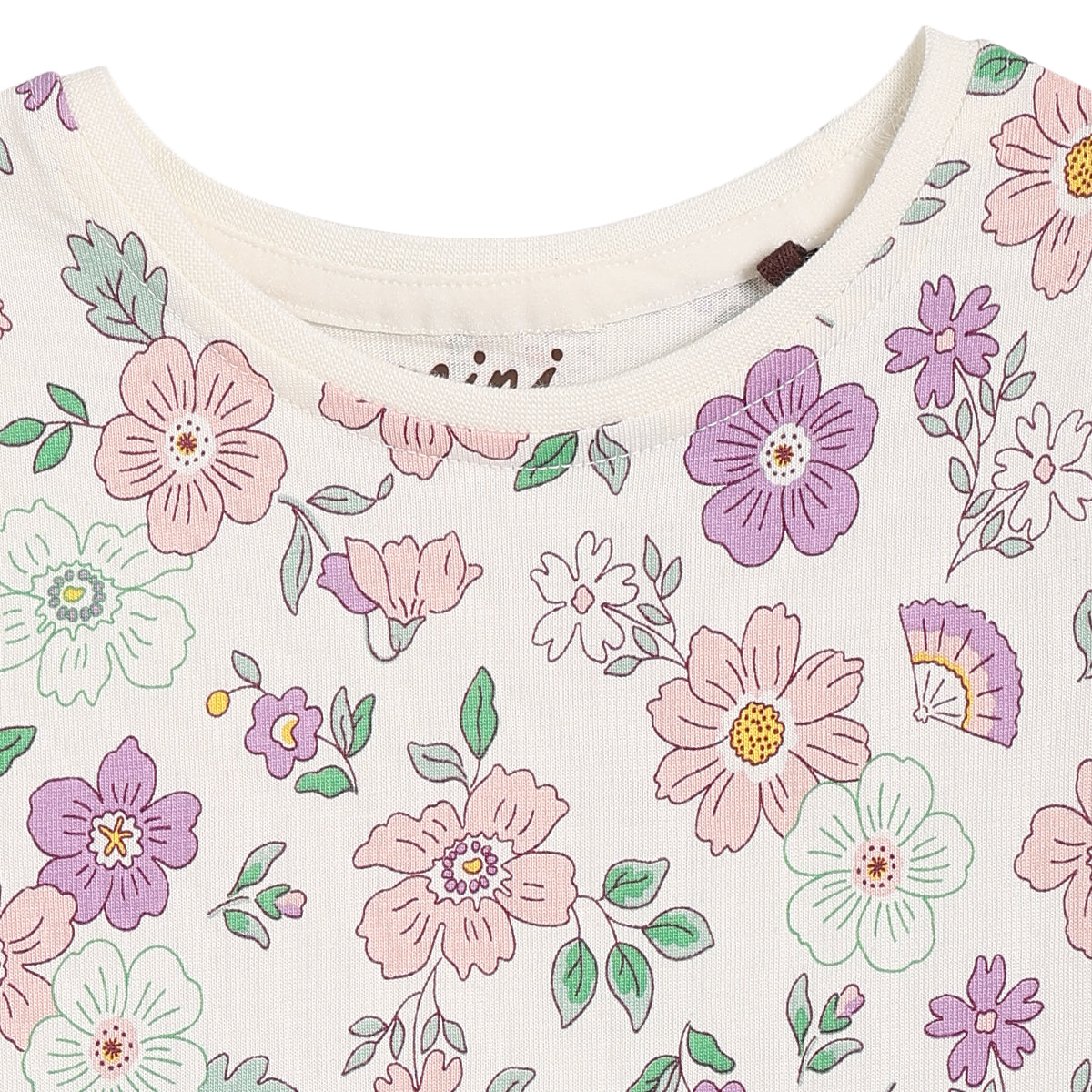 Baby Girls Floral 2pc Pinny Set, Multicolour
