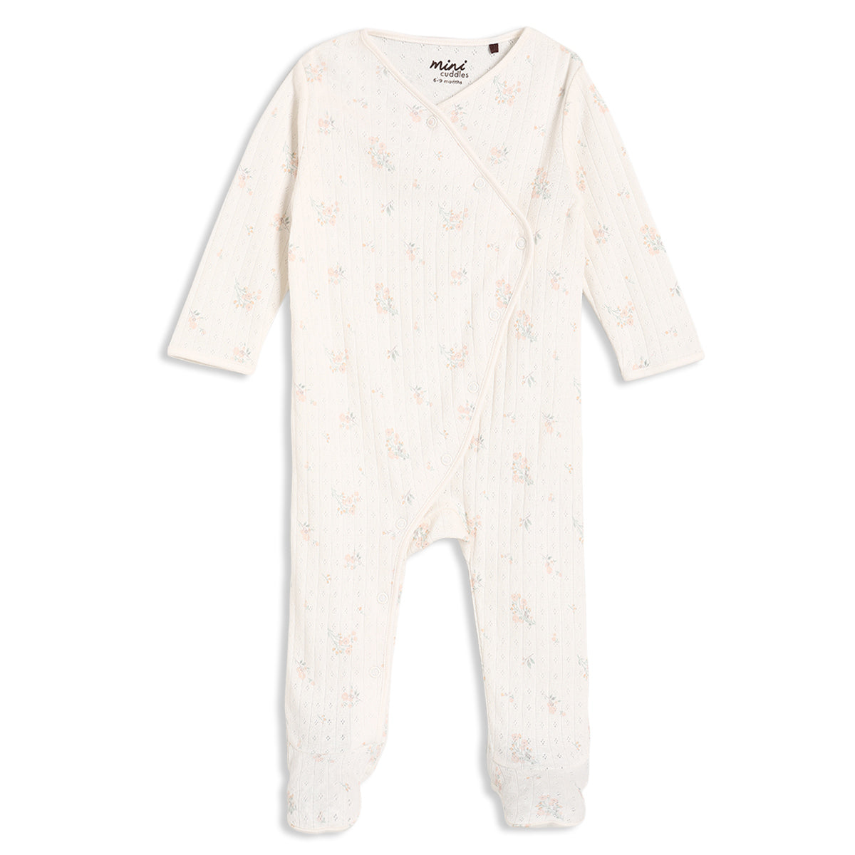 Baby Girl Floral Print 3pc Essentials Gift Set, Multicolour