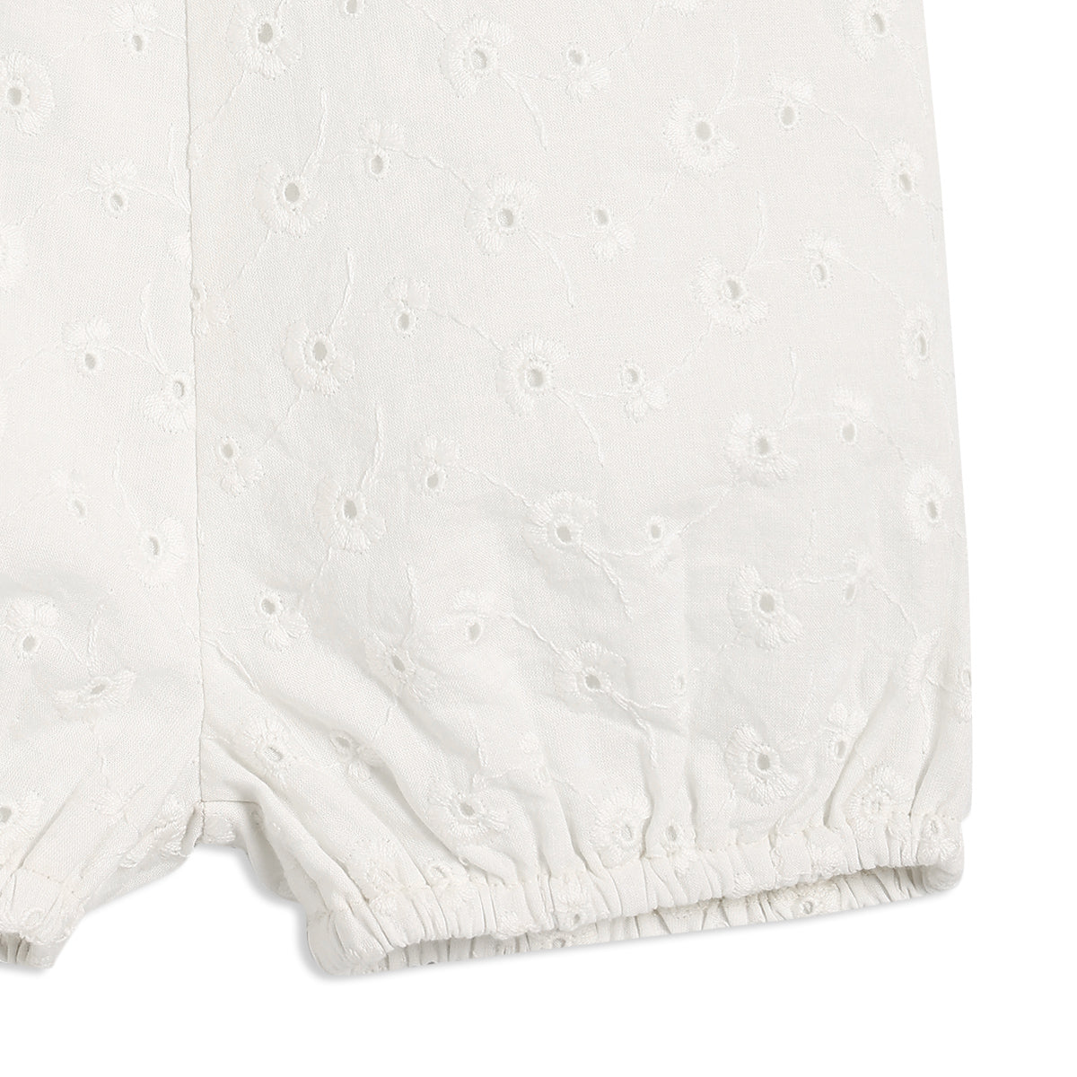 Baby Girls Broderie Anglaise 2pc Set, White