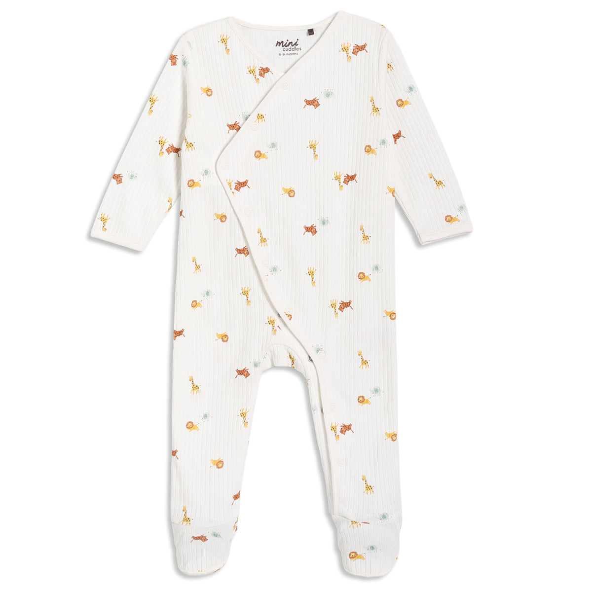 Baby Unisex Animal Print 3pc Essentials Gift Set, Multicolour