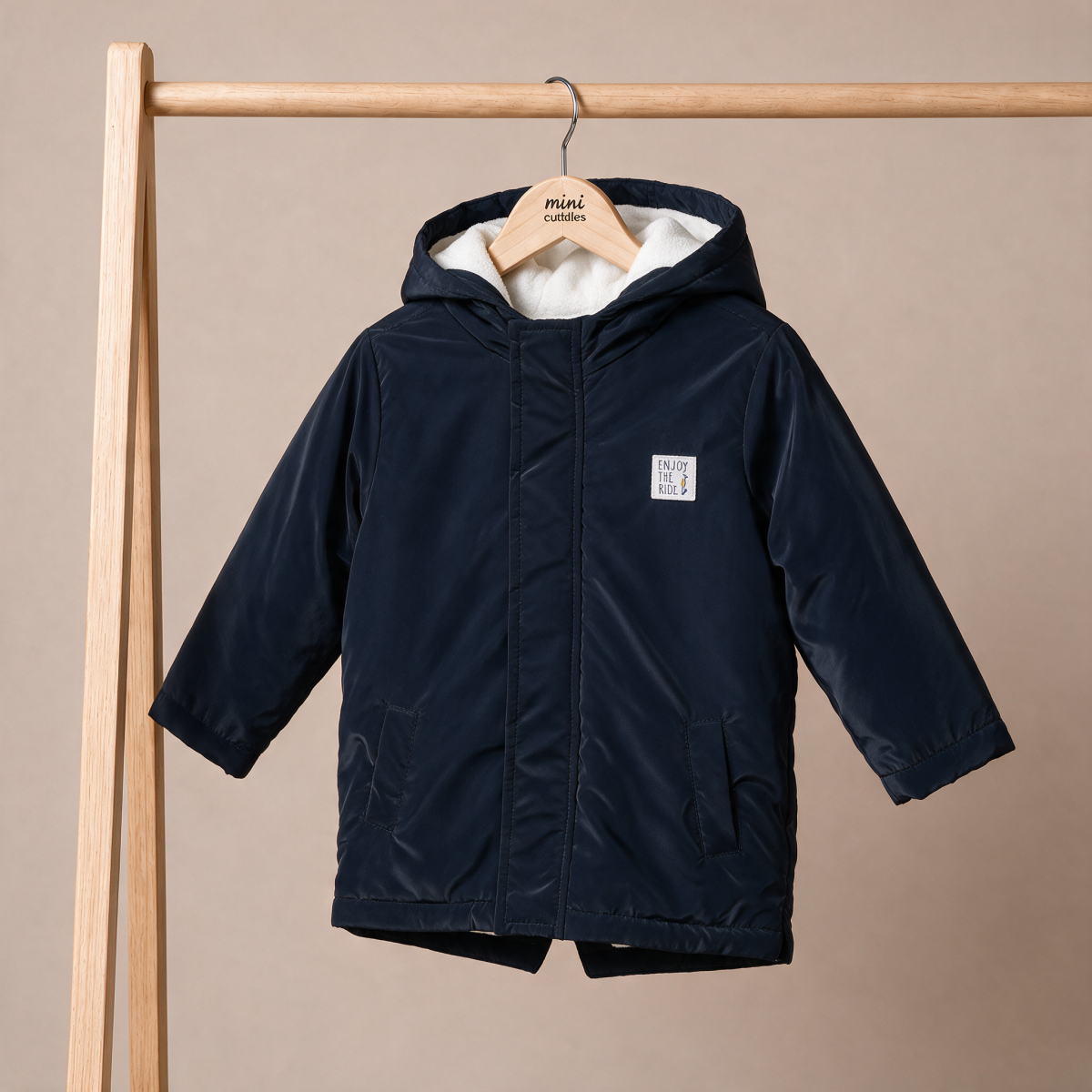 Boys Navy Single Jacket
