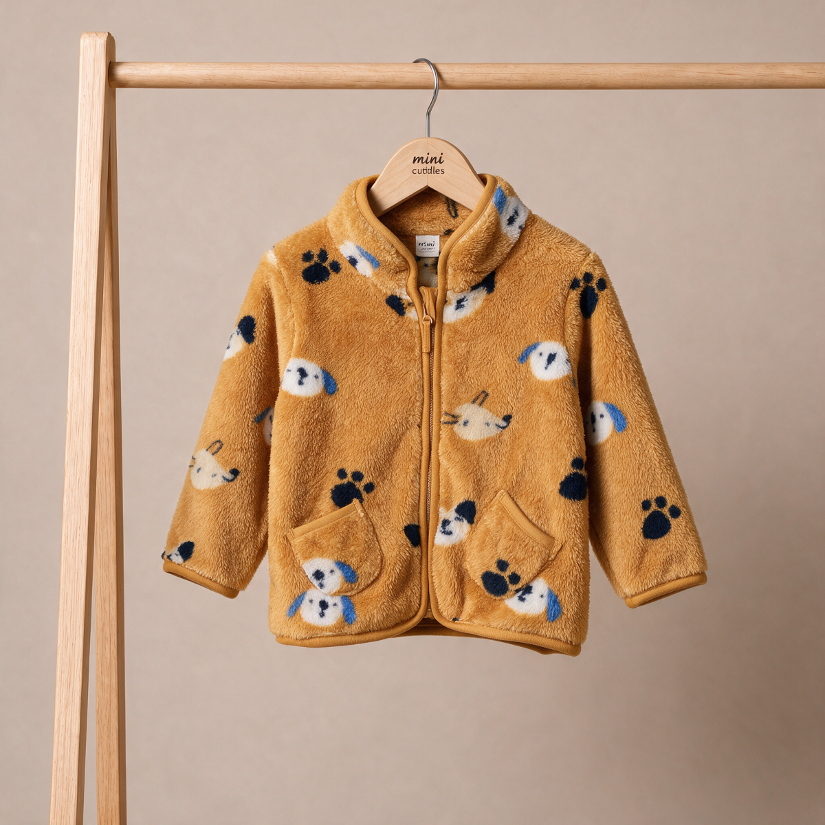 Boys Mustard Single Jacket
