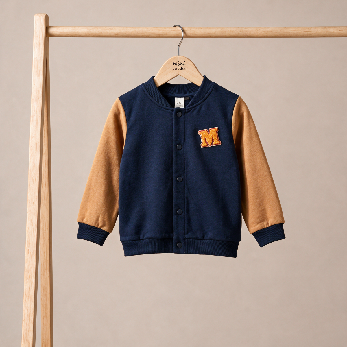 Boys Navy Single Jacket