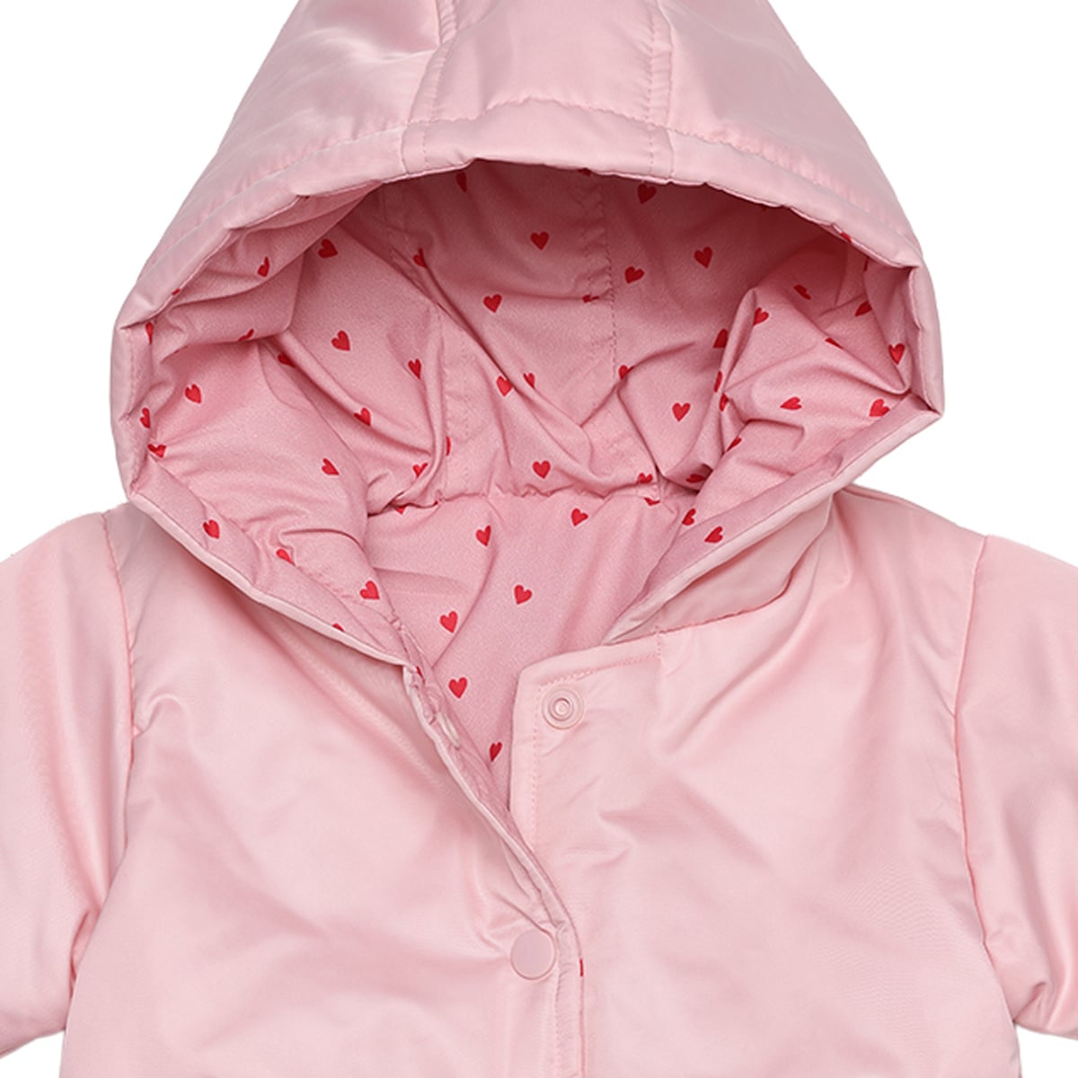 Girls Pink Single Jacket