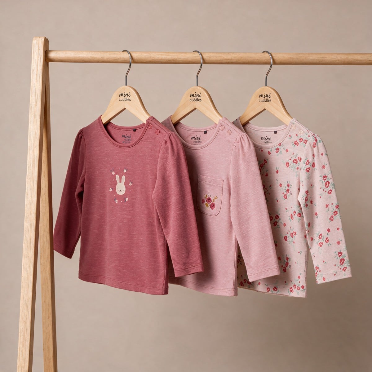 Girls Multi 3 Piece Knit Top