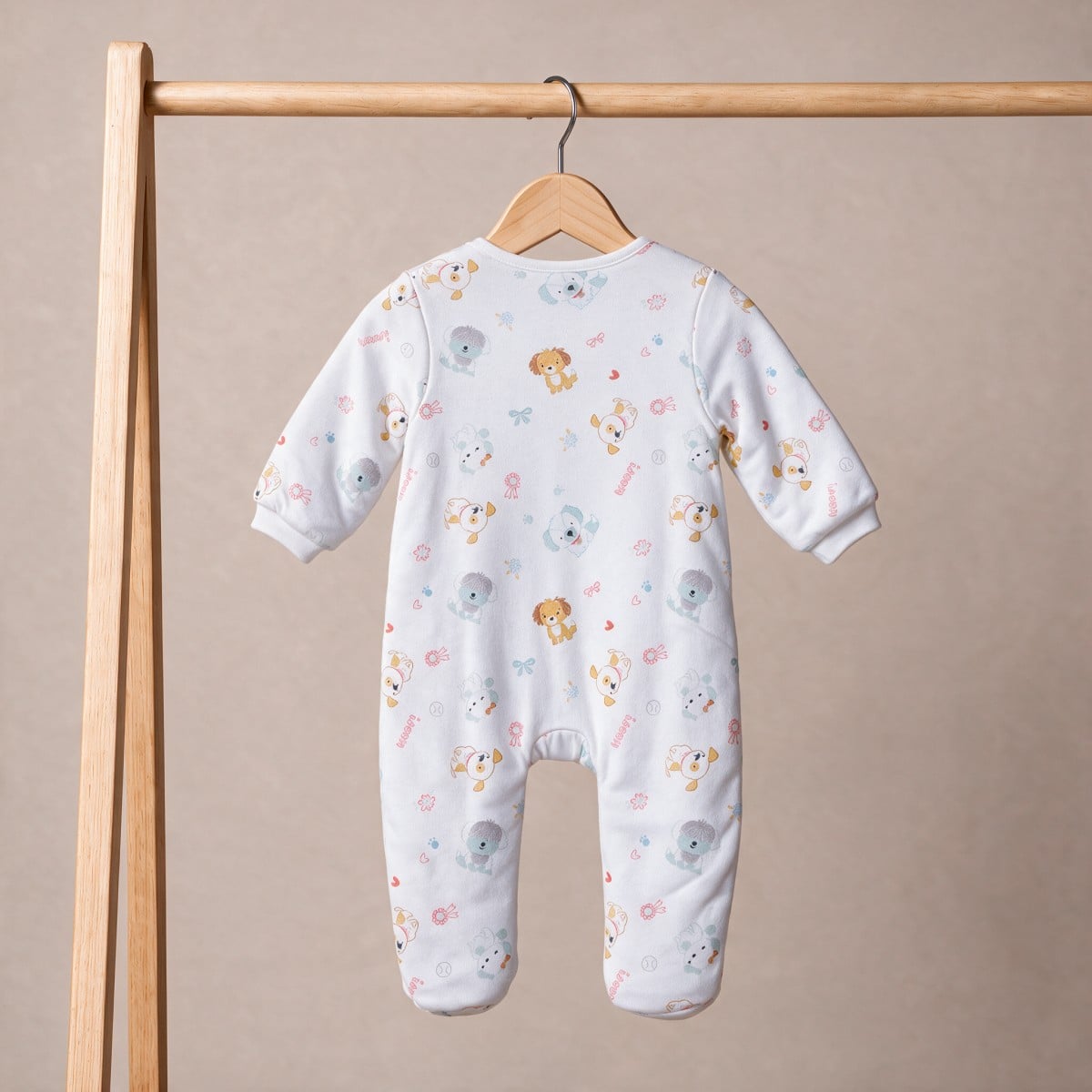 Girls White Single Sleep Suit