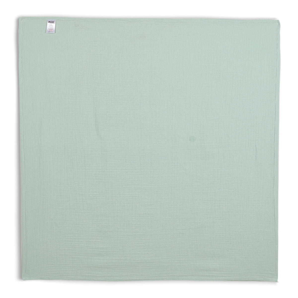 Baby Unisex 2pk Solid & Animal Printed Muslins, Multicolour