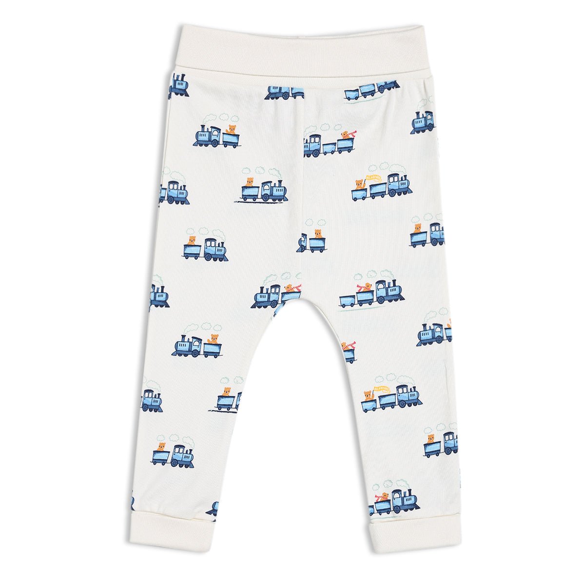 Baby Boys 3pk Printed Joggers, Multicolour - Minicuddles