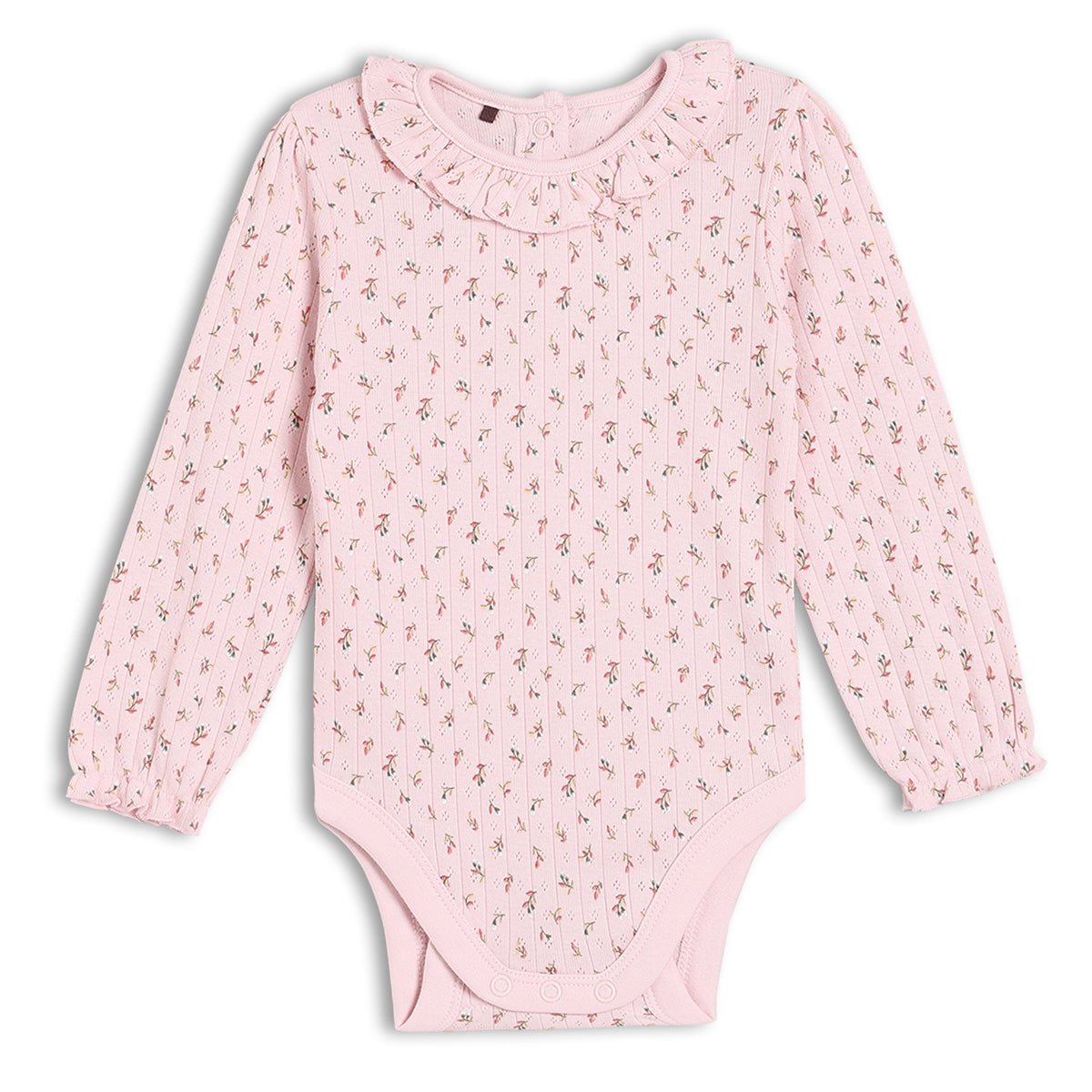 Baby Girls 3pk Floral Printed Bodysuits, Multicolour - Minicuddles