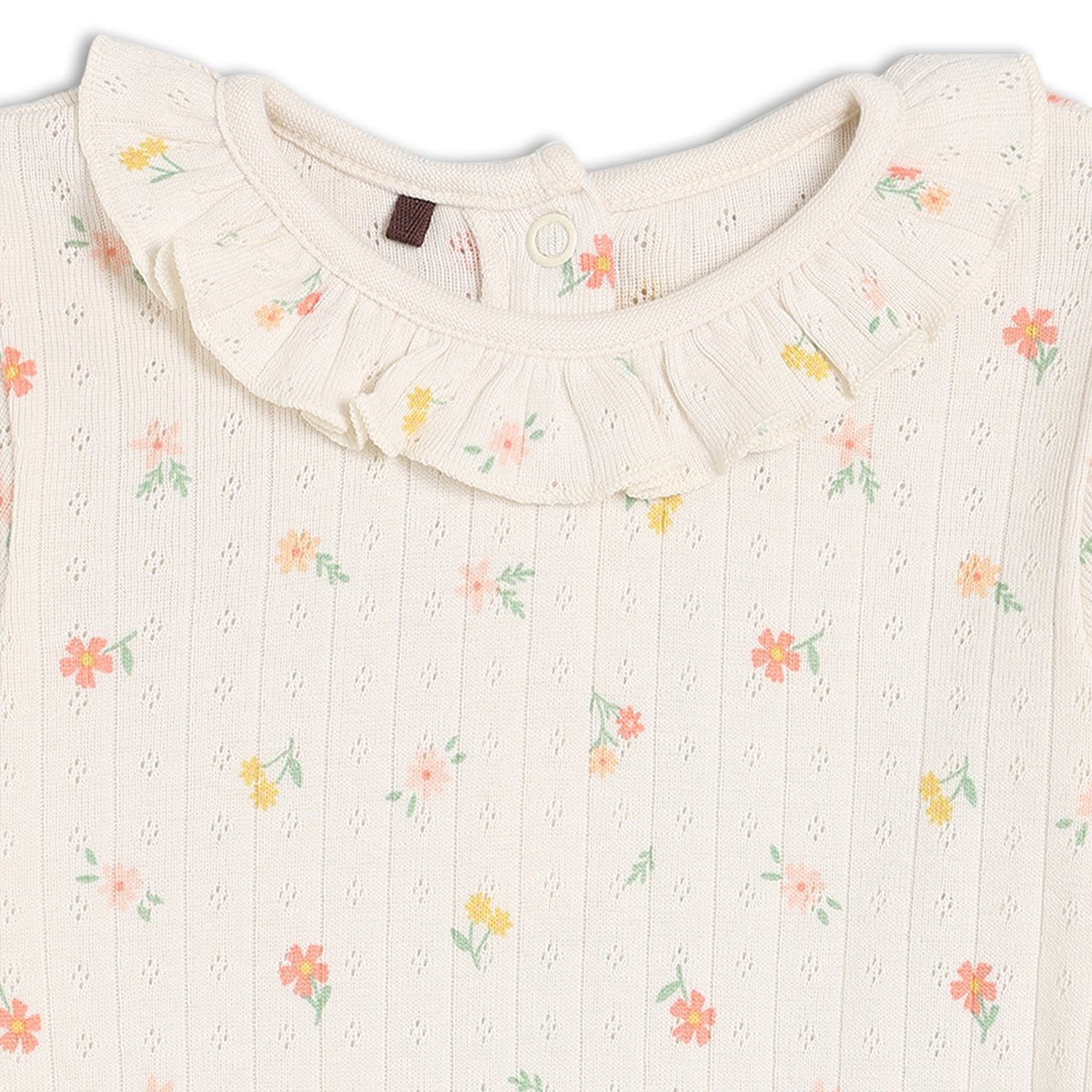 Baby Girls 3pk Floral Printed Bodysuits, Multicolour - Minicuddles