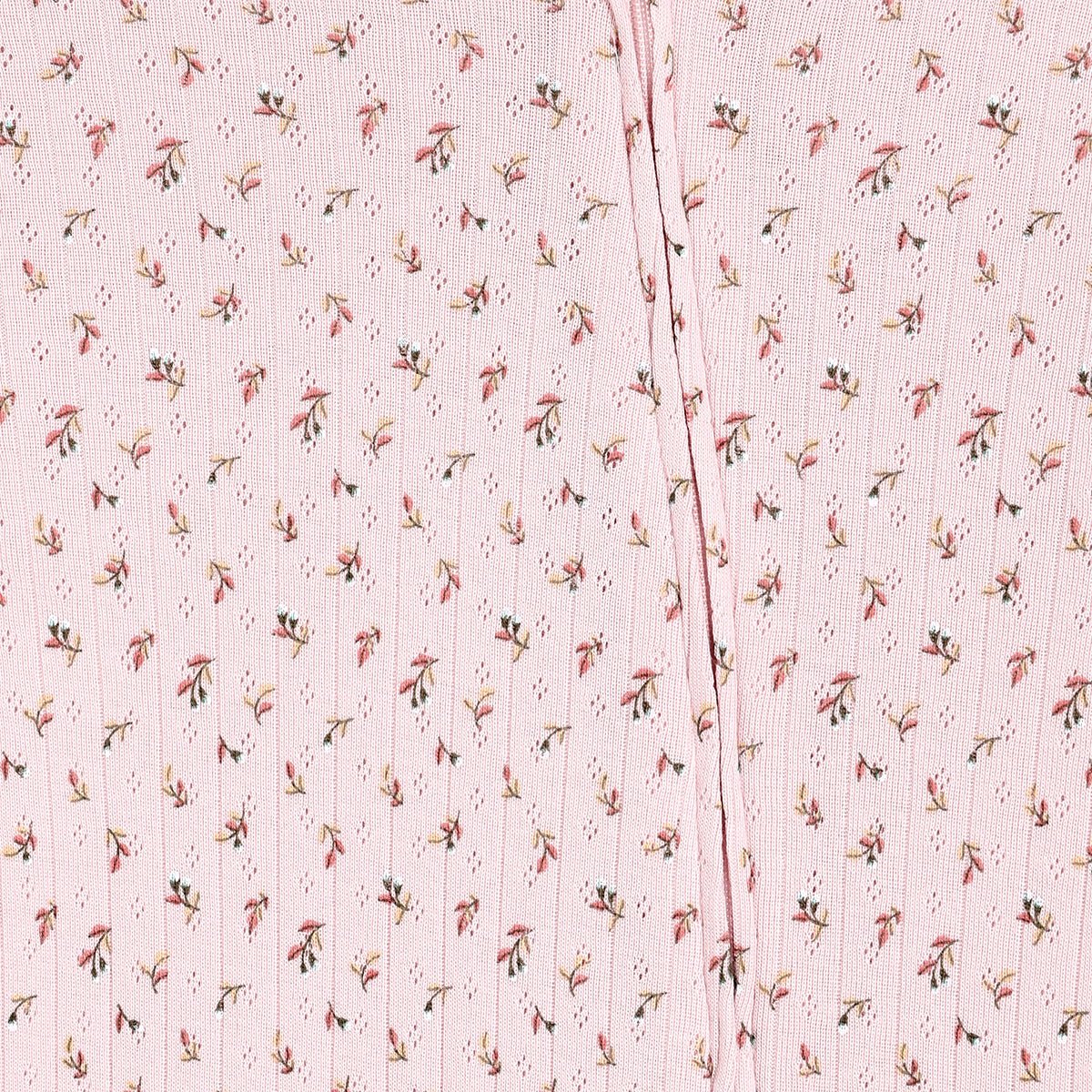 Baby Girls Floral Printed Romper, Pink - Minicuddles