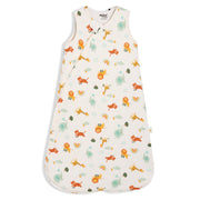 Baby Unisex Animal Printed Sleeping Bag, White - Minicuddles