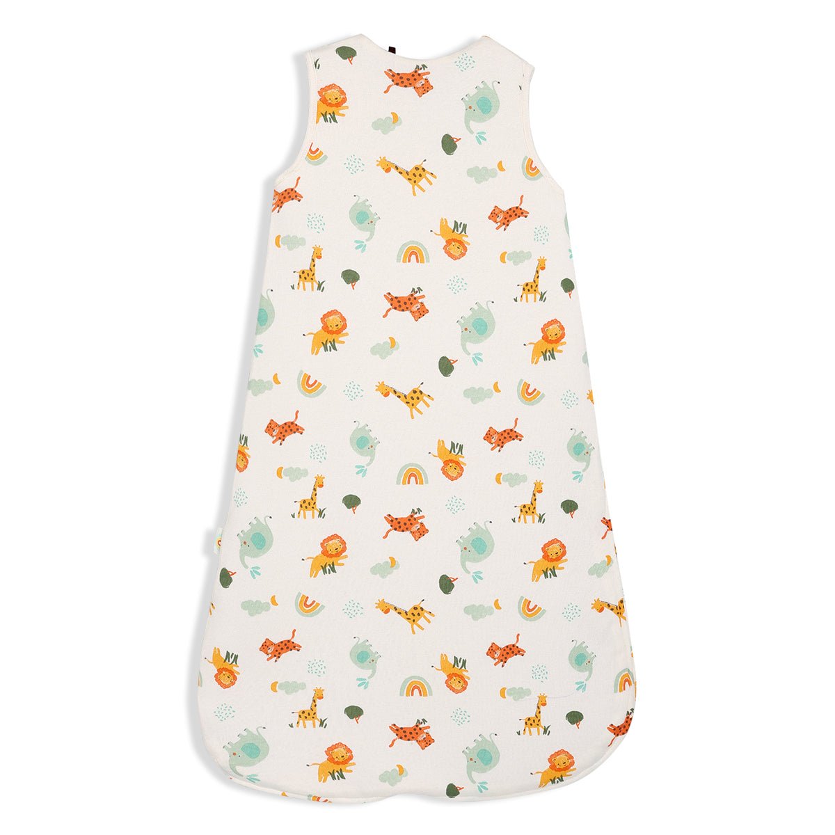 Baby Unisex Animal Printed Sleeping Bag, White - Minicuddles