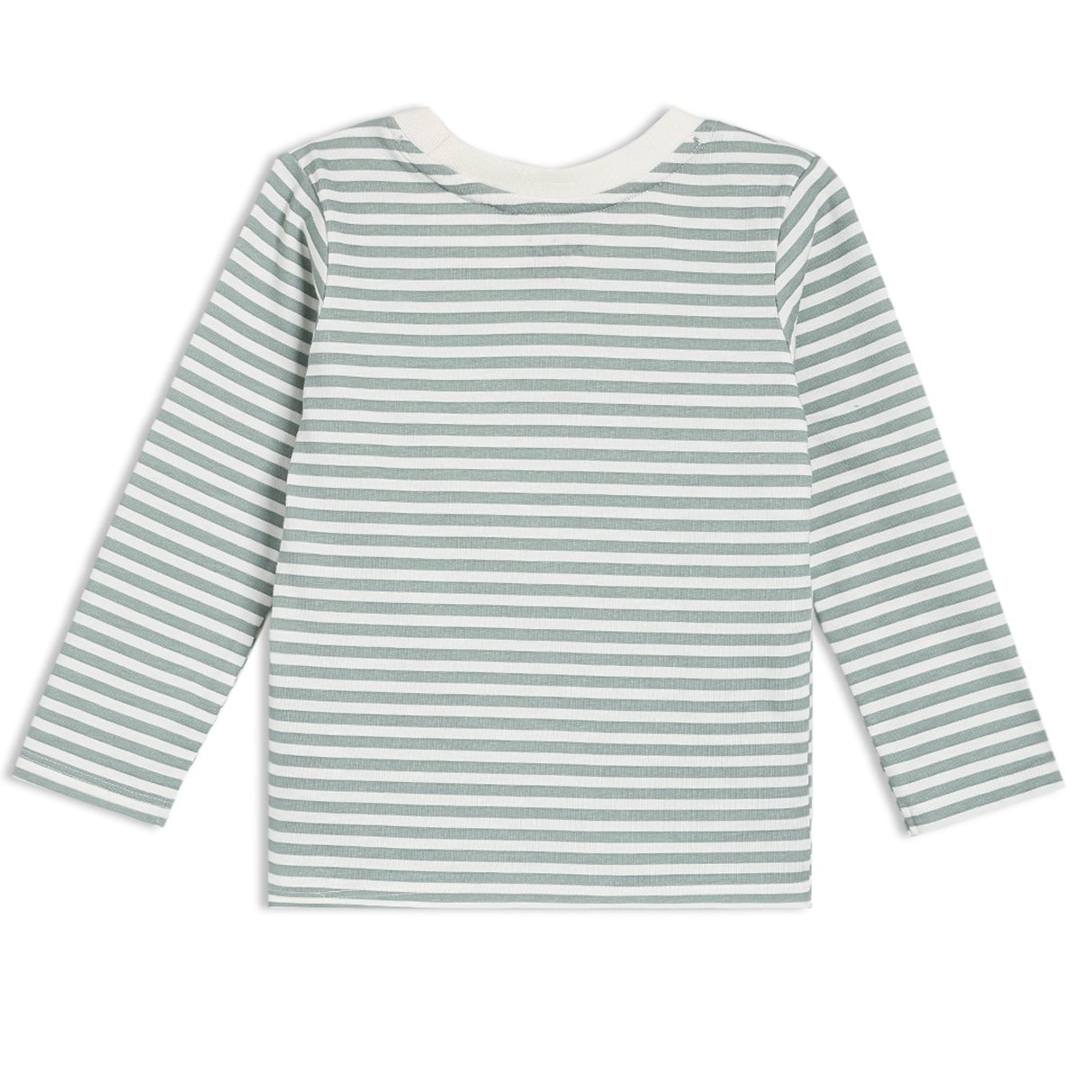 Baby Unisex Printed 2pc Set, Sage - Minicuddles