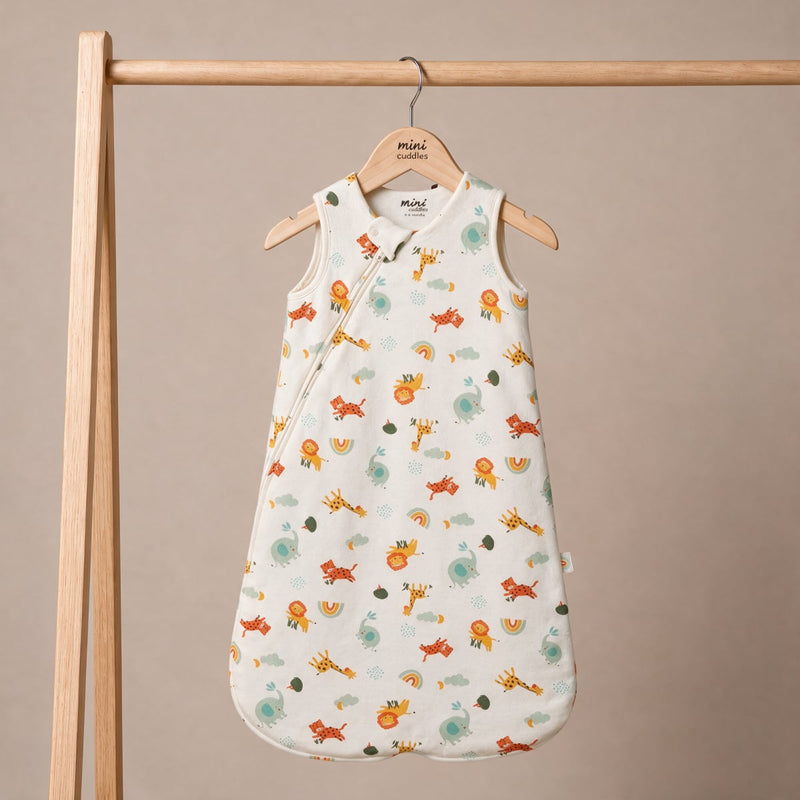 Animal-Print Sleep Bag (White)