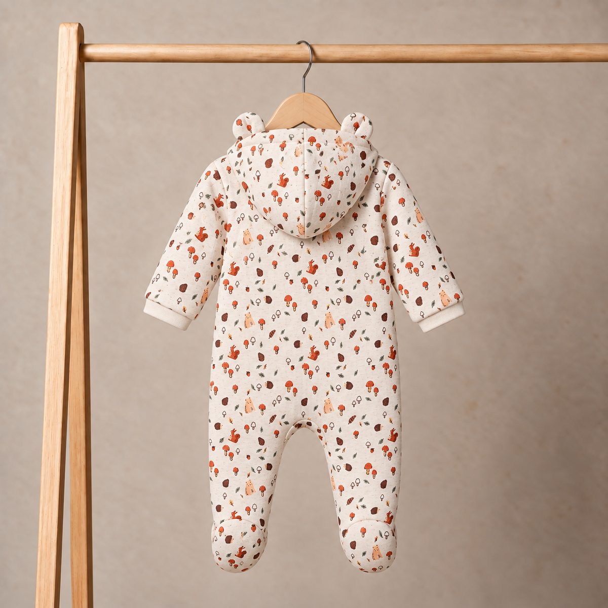 Baby Unisex Novelty Printed Pram Suit, Multicolour