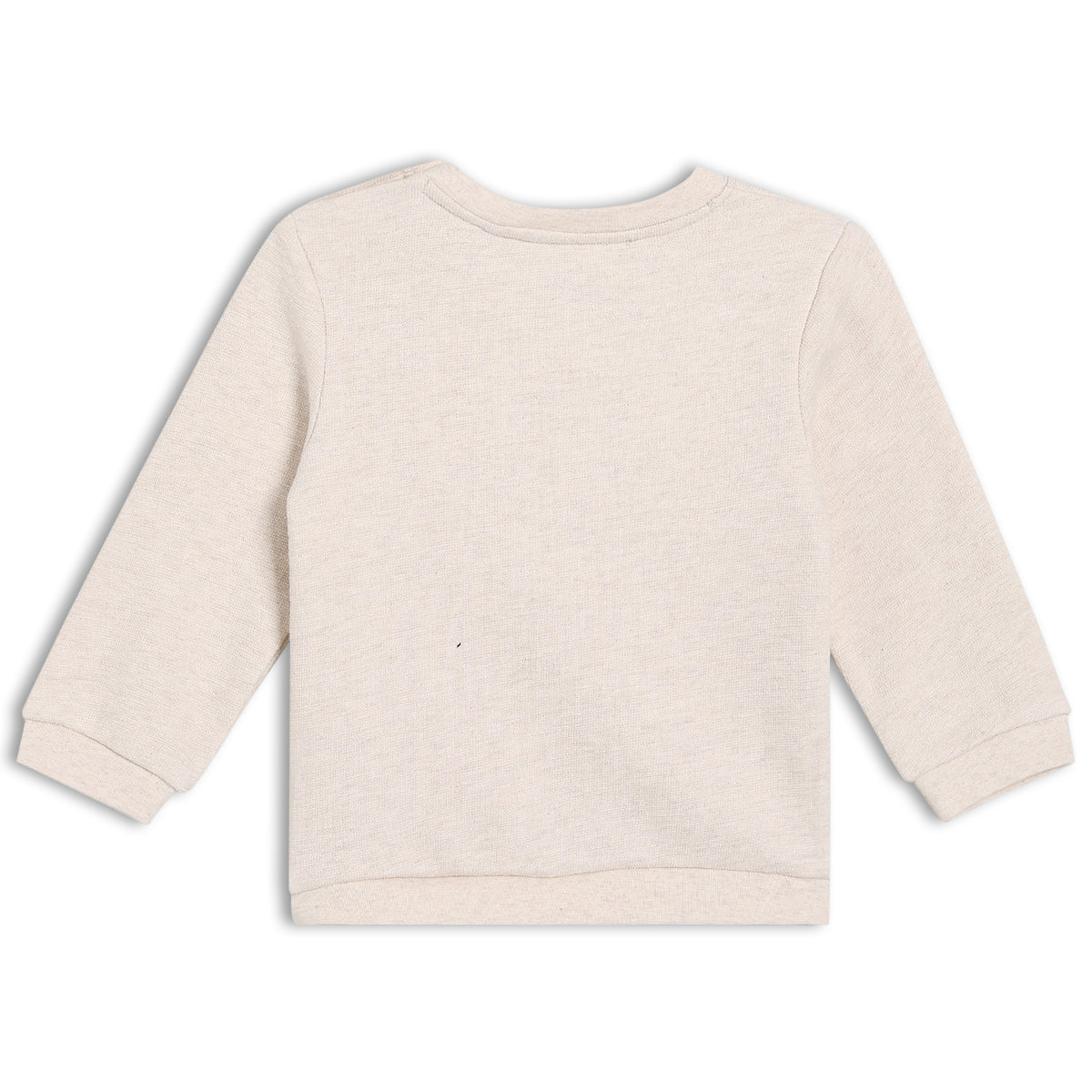 Baby Unisex Graphic Printed Sweatshirt, White