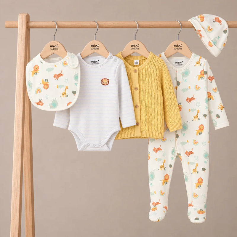 Animal-Print Essentials Gift Set (Multicolor), 5-Piece