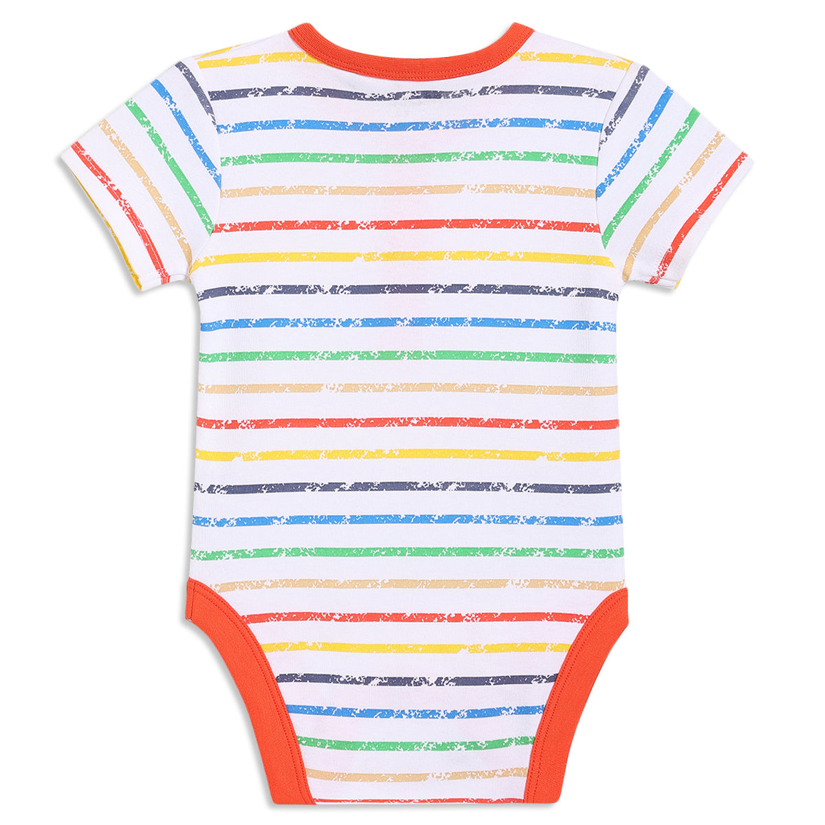 Baby Boys 3pk Printed Bodysuits, Multicolour