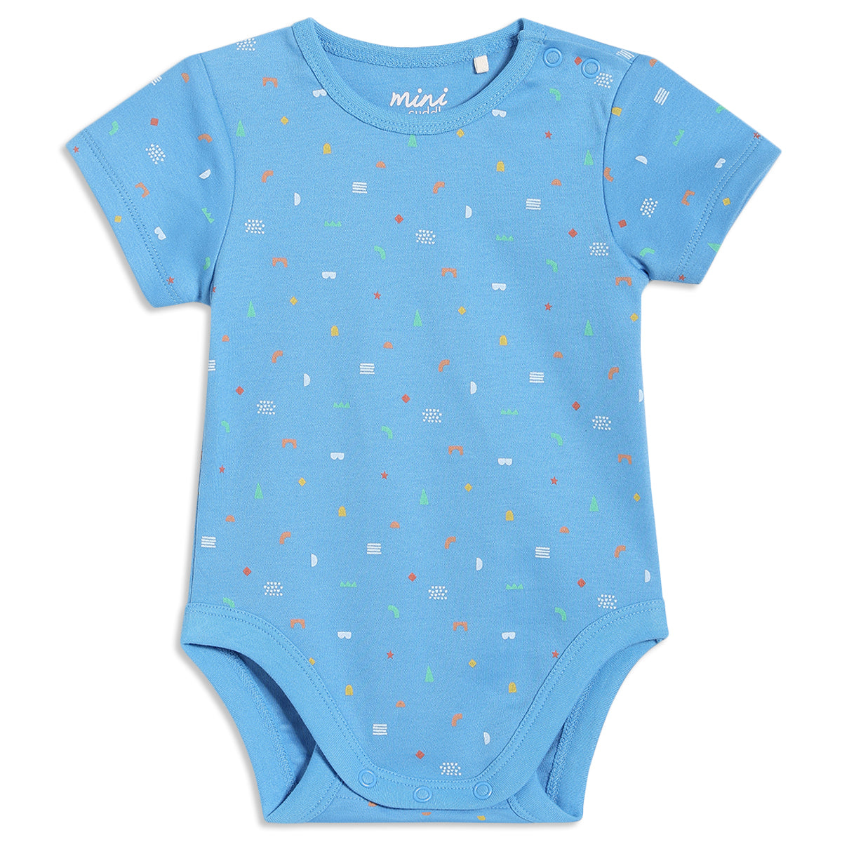 Baby Boys 3pk Printed Bodysuits, Multicolour