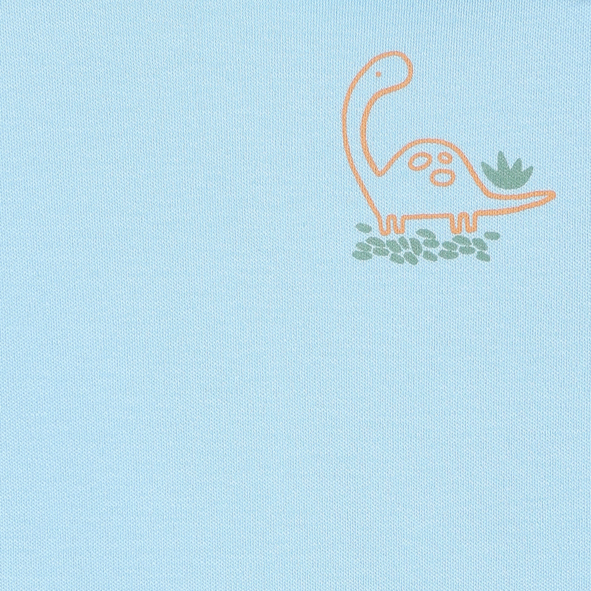 Baby Boys 3pk Dinosaur Print Bodysuits, Multicolour