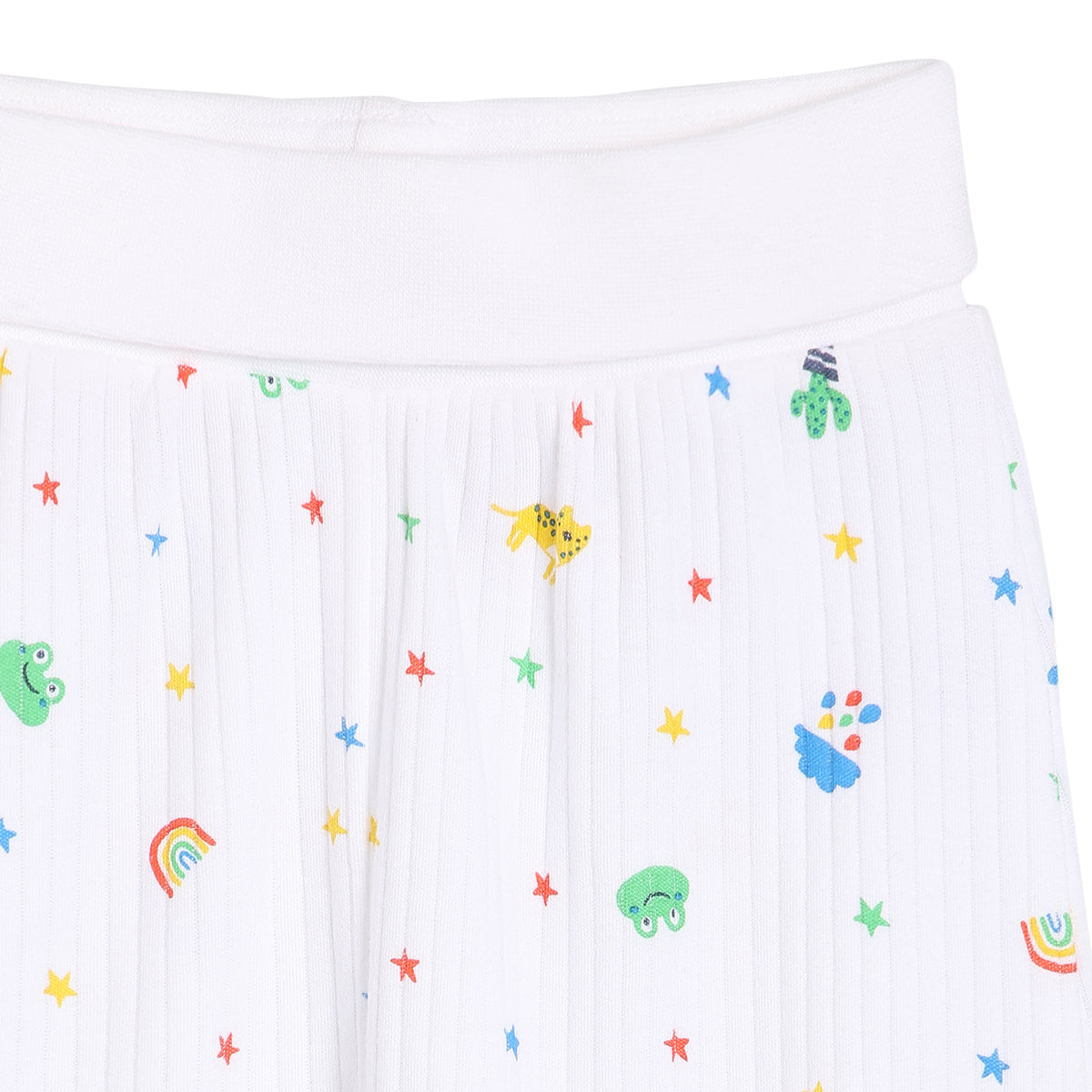 Baby Boys 3pk Printed & Solid Joggers, Multicolour
