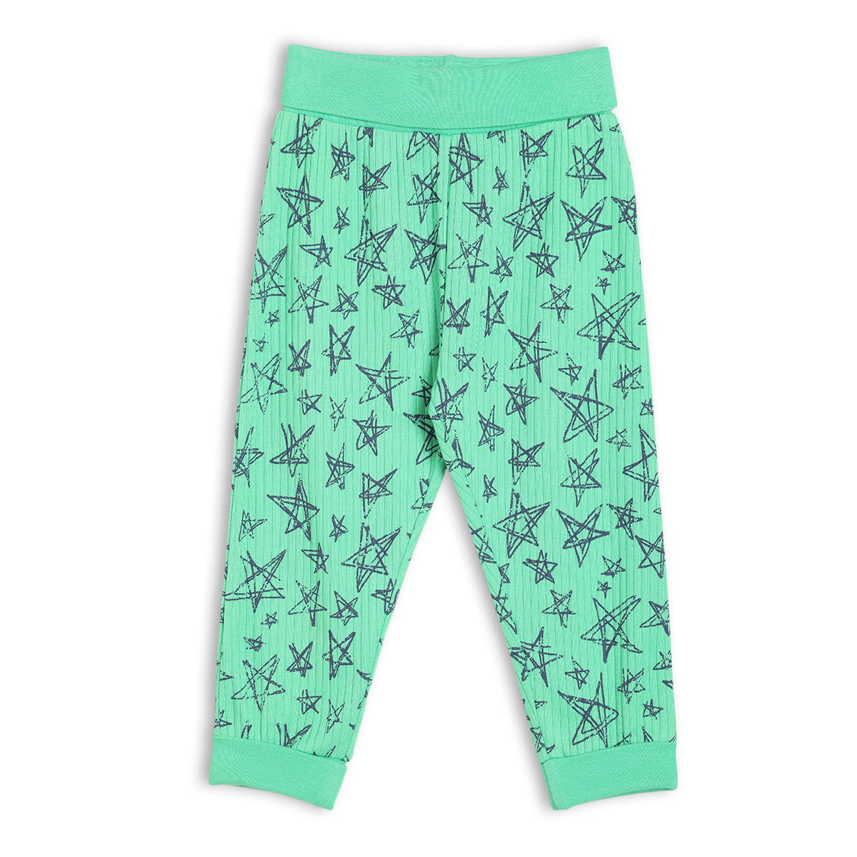 Baby Boys 3pk Printed & Solid Joggers, Multicolour