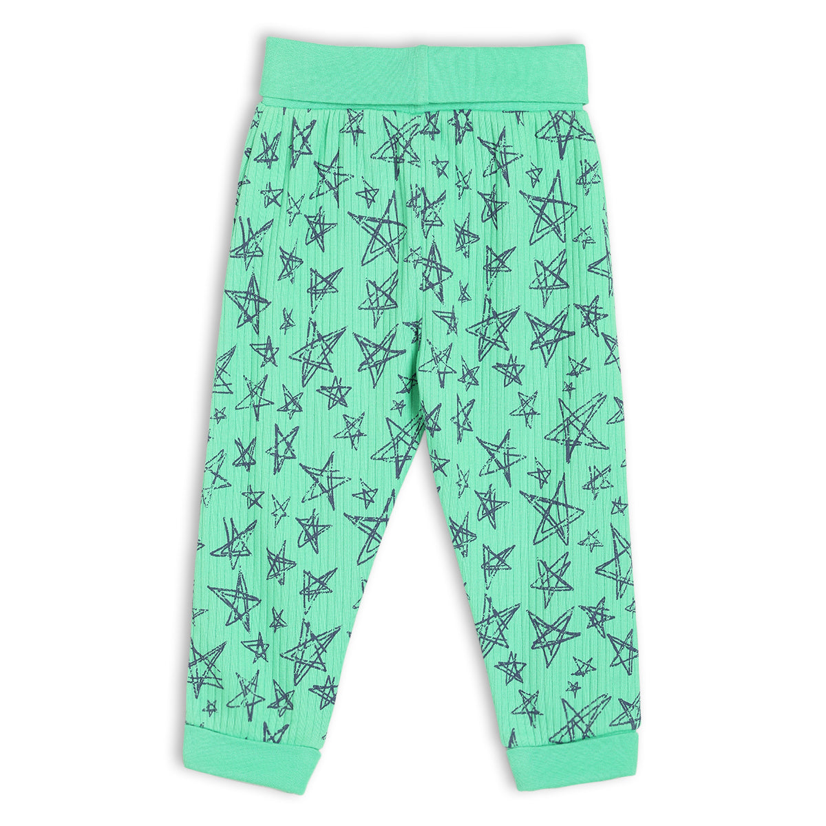 Baby Boys 3pk Printed & Solid Joggers, Multicolour