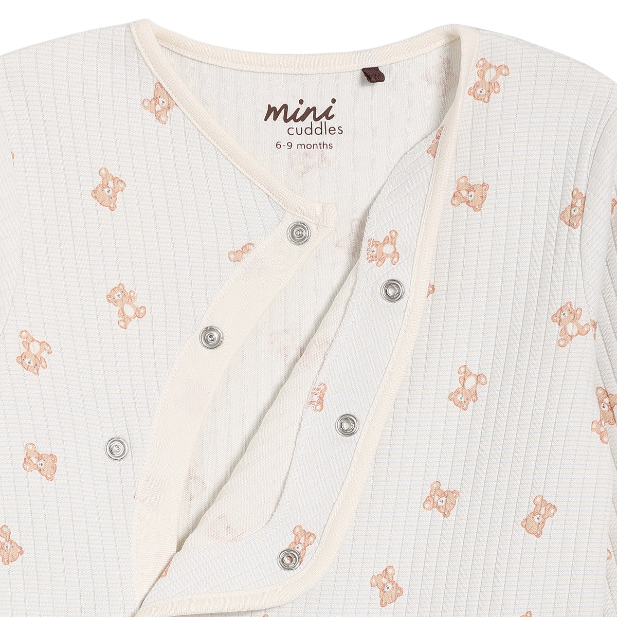 Baby Boys Teddy Print 3pc Essentials Gift Set, Multicolour