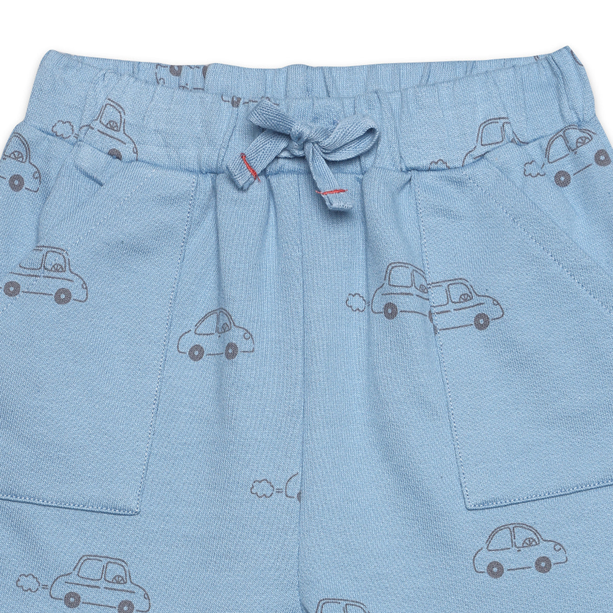 Baby Boys 3pk Vehicle Print And Solid Shorts, Multicolour