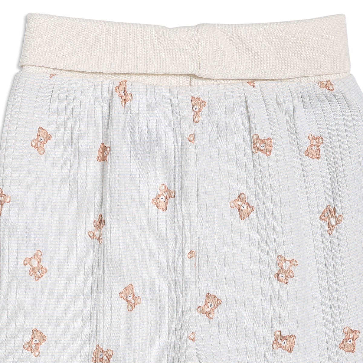 Baby Boy Teddy Print 2pc Set, Blue