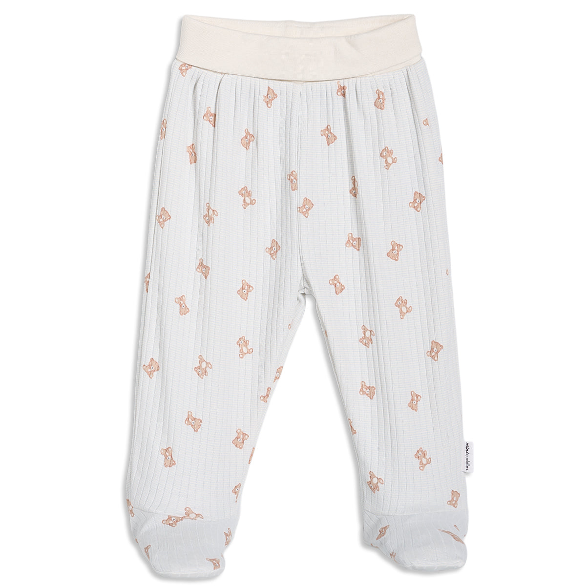 Baby Boy Teddy Print 2pc Set, Blue