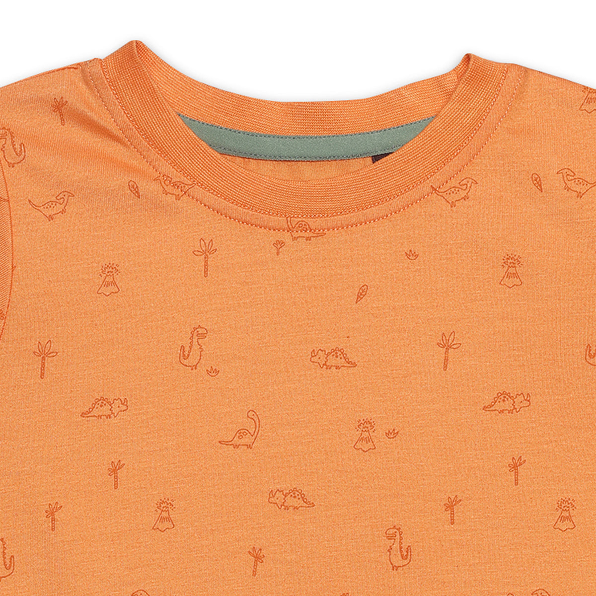 Baby Boys 3pk Dinosaur Print T-Shirts, Multicolour