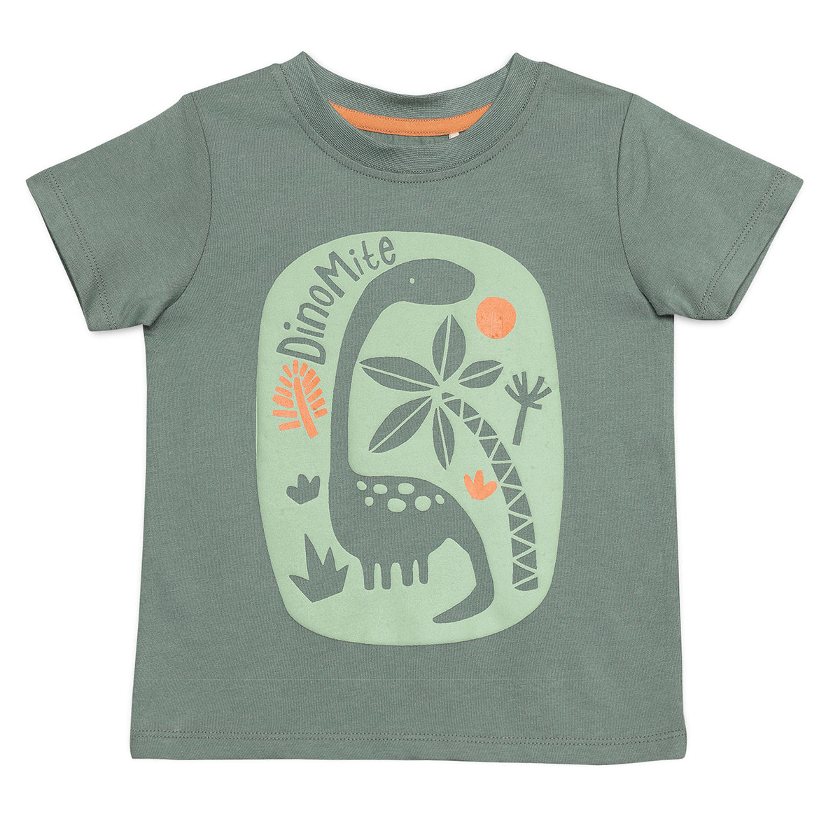 Baby Boys 3pk Dinosaur Print T-Shirts, Multicolour