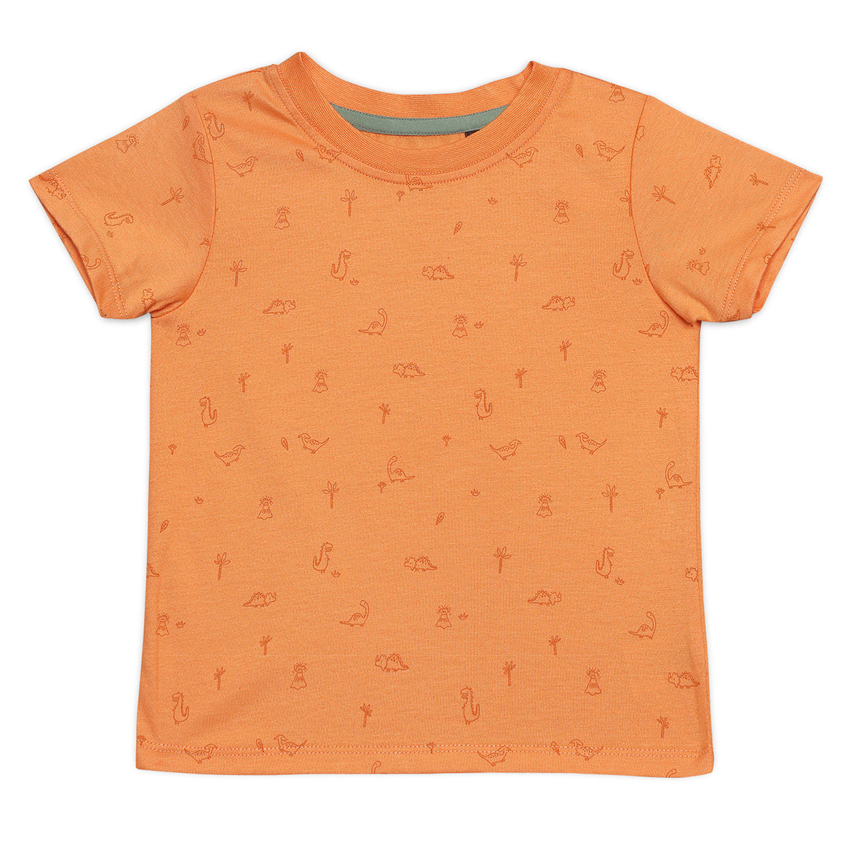 Baby Boys 3pk Dinosaur Print T-Shirts, Multicolour