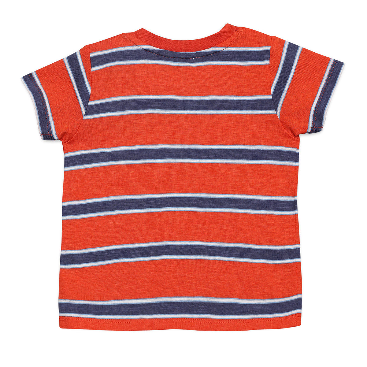 Baby Boys 3pk Printed & Striped T-Shirts, Multicolour