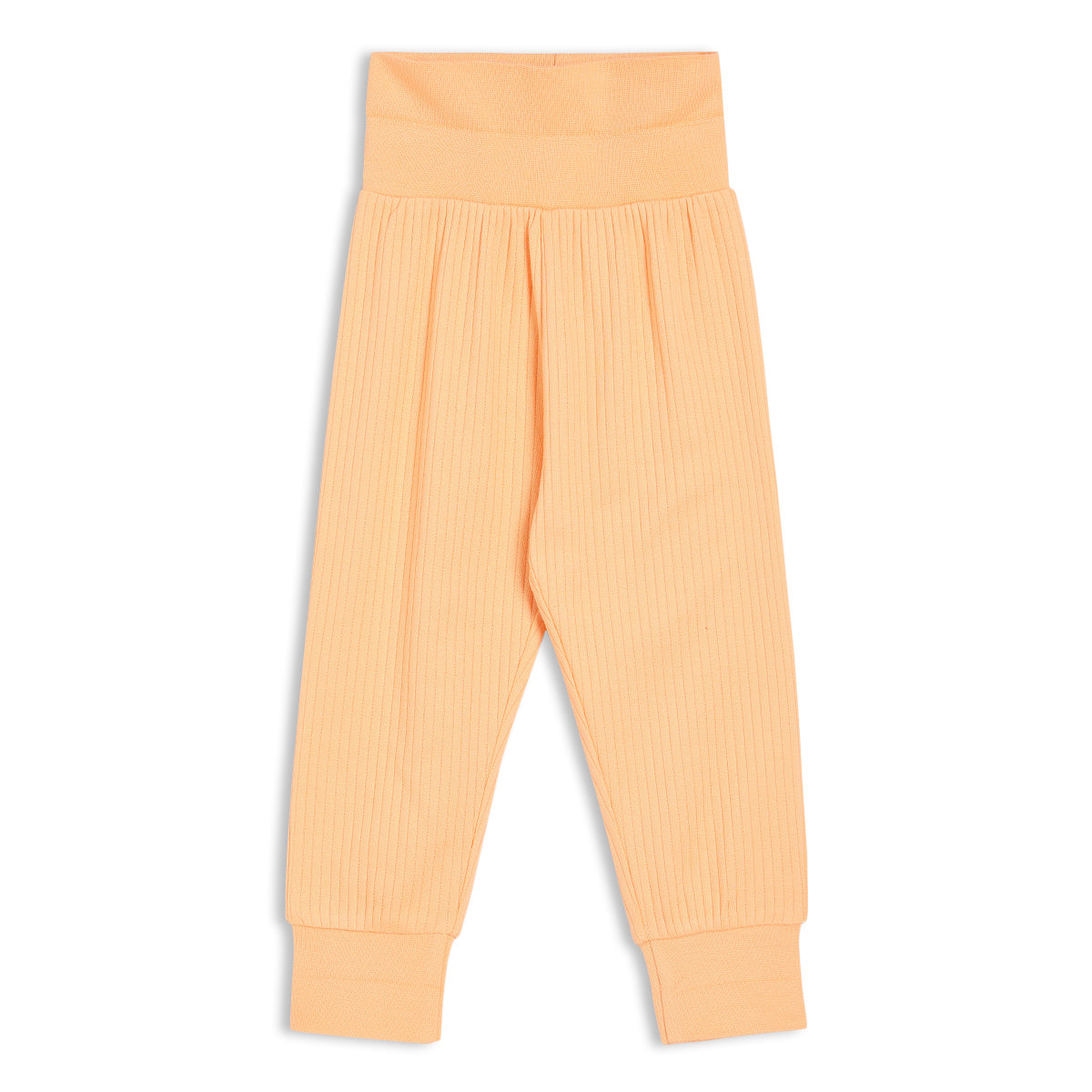 Baby Girls 3pk Fruits Print, Solid And Striped Leggings, Multicolour