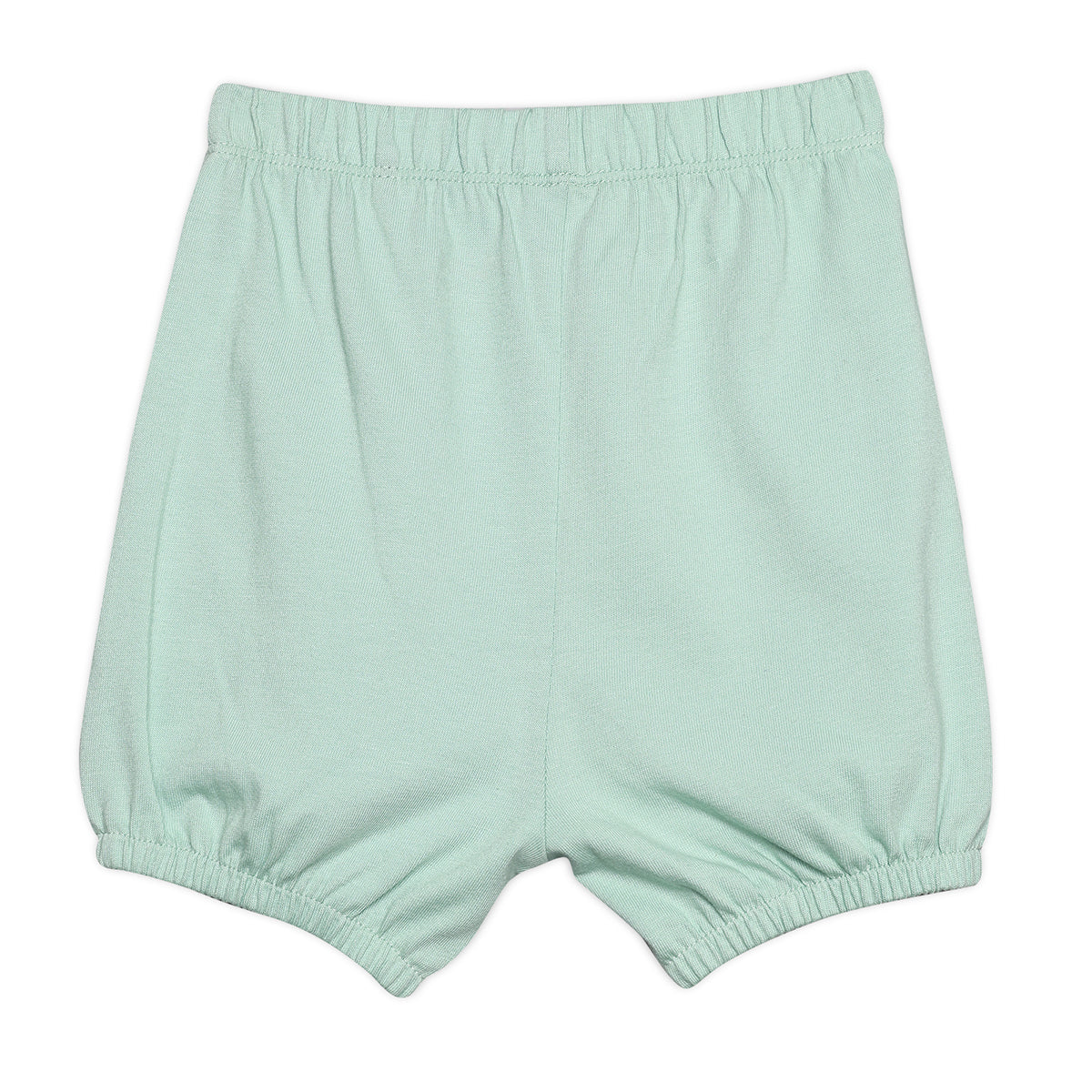 Baby Girls Floral Embroidered 2pc Set, Green