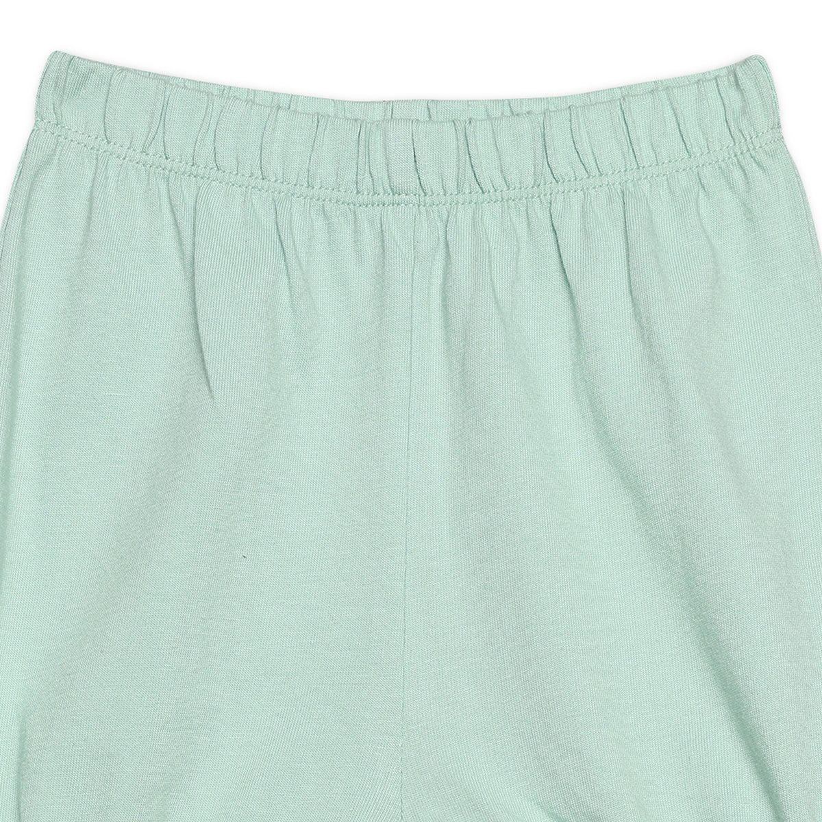 Baby Girls Floral Embroidered 2pc Set, Green